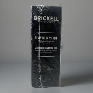 New Brickell men’s Reviving Hyaluronic Acid Facial Serum 1 oz Anti-Aging